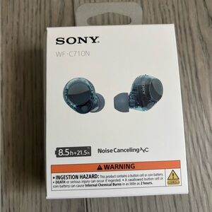 New Sony Blue Noise Canceling EarBuds